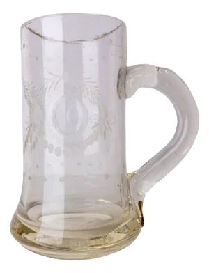 Late 19th Century French Engraved Beer Mug