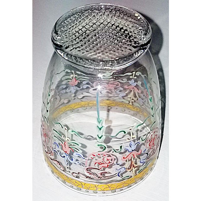 1920s 1920s Venetian Decanter & 6 Liquor Glasses- 7 Pieces For Sale - Image 5 of 10