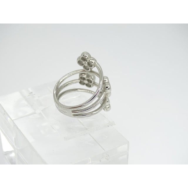 Monogram Flower Ring from Louis Vuitton, 1990s For Sale - Image 9 of 18