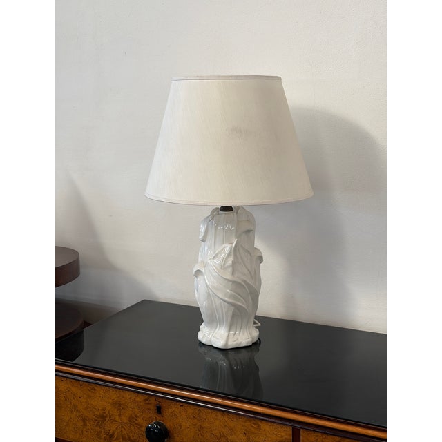 Ceramic Vintage Ceramic Table Lamp, 1960s For Sale - Image 7 of 12