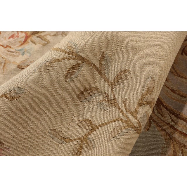 Vintage Chinese Aubusson Rug, 11'11 X 15'04 For Sale In Dallas - Image 6 of 10