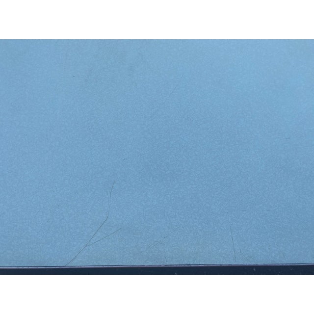 1970s Vintage Mid Century Modern Holga Metal Table Desk For Sale - Image 5 of 13