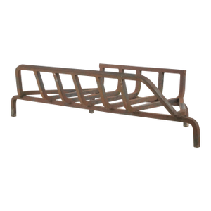 Reclaimed 42.375 In. Cast Iron Fireplace Grate Log Holder