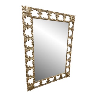 Harrison Gil Scroll Mirror, Late 20th Century For Sale