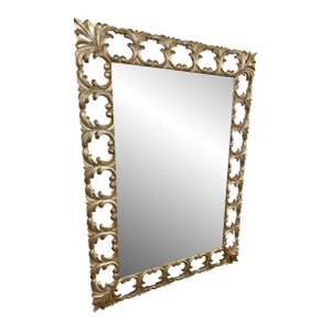 Harrison Gil Scroll Mirror, Late 20th Century