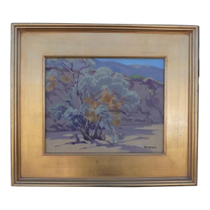 Early 20th Century Noon Shadows by Sam Hyde Harris, Oil on Board