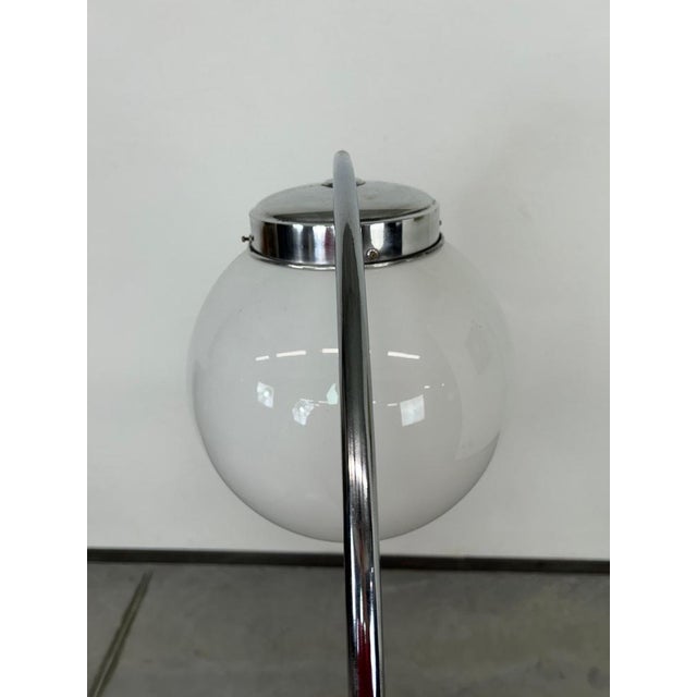 Mid-Century Modern Glass Floor Lamp, 1970s For Sale - Image 10 of 11