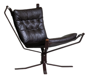 Falcon Armchair attributed to Sigurd Ressell, 1970s