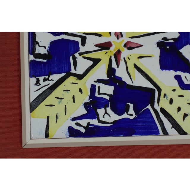 Wood Ceramic Tiles by Salvador Dalì, Spain, 1954, Set of 2 For Sale - Image 7 of 14