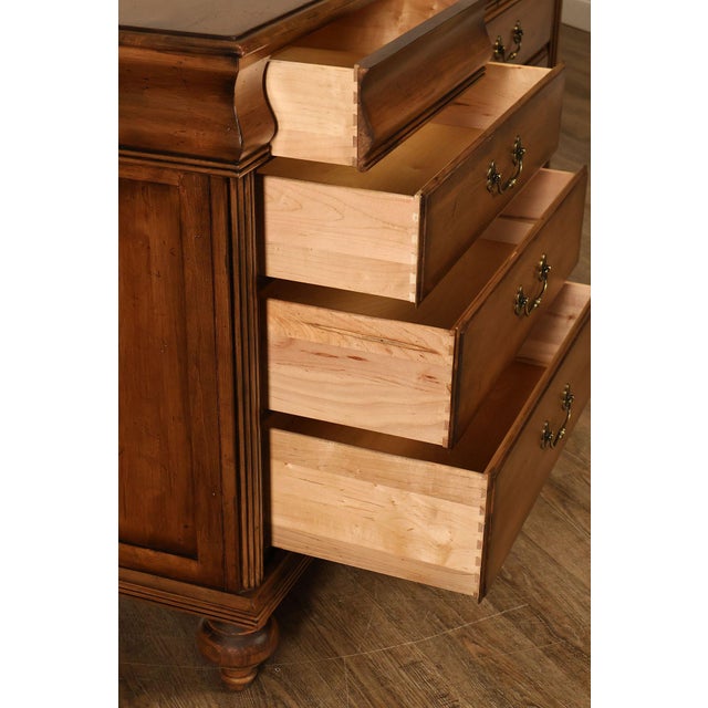 Early 21st Century Ethan Allen British Classics Collection 'Marques' Double Dresser For Sale - Image 5 of 18
