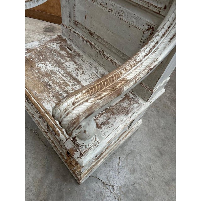 19th Century Church Bench For Sale - Image 6 of 13