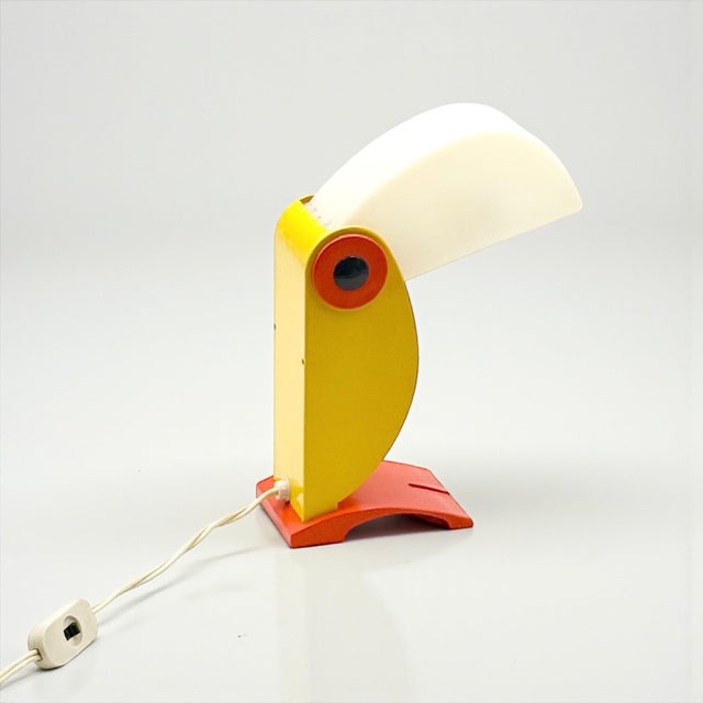 Toucan Table Light by Enea Ferrari for Timer, Italy, 1970s For Sale - Image 9 of 15