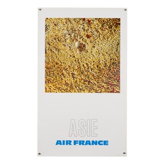 Air France Asia Travel Poster from Raymond Pagès, 1971 For Sale