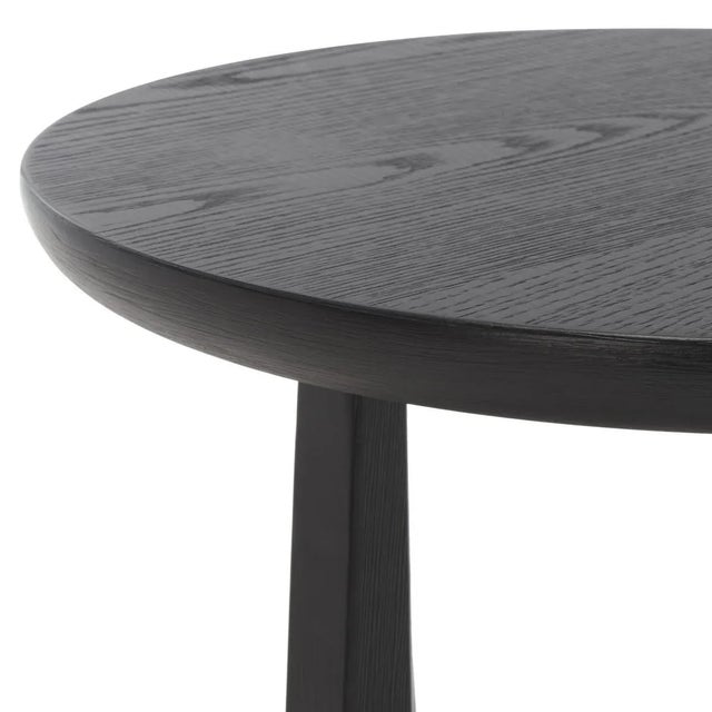 Sasha Wood Accent Table - Black For Sale In Philadelphia - Image 6 of 9
