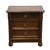 Traditional Stanley Furniture Solid Cherry Italian Inspired Traditional 28" Three Drawer Nightstand 339-13-80 For Sale - Image 3 of 13