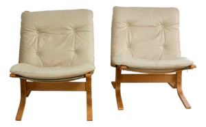 Set of Siesta Low Chairs by Ingmar Relling for Westnofa, Norway, 1970s