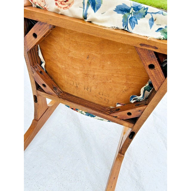 Wood Mid Century Lane Perception Solid Walnut Dining Chairs S/2 For Sale - Image 7 of 7