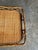 Ficks Reed 1980s Burnt Bamboo and Cane Serving Tray For Sale - Image 4 of 8