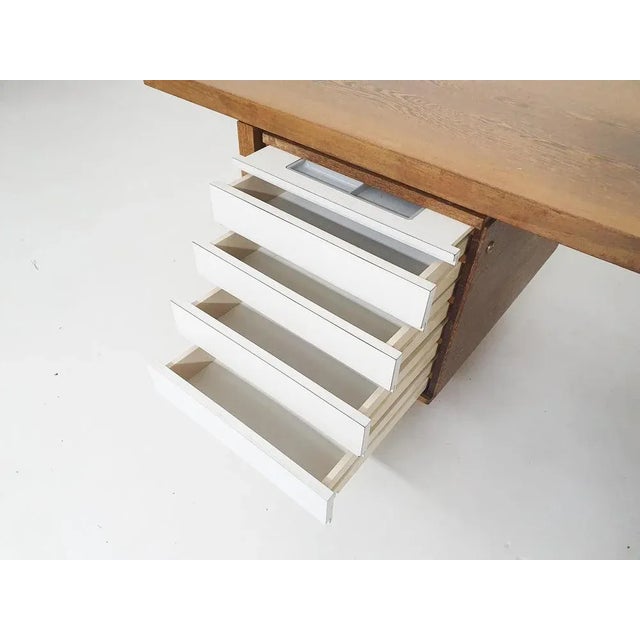 Wenge Desk attributed to T Spectrum, 1960s For Sale - Image 11 of 18