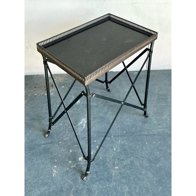 Vintage Regency Gallery Table For Sale - Image 12 of 12