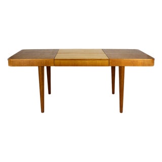 Oak Extendable Dining Table by Jindřich Halabala, 1950s For Sale