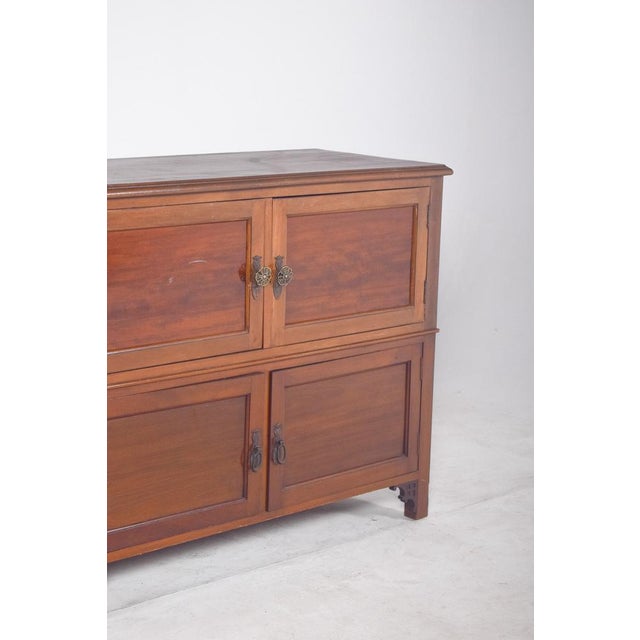 20th Century Portuguese Cabinet in Wood, 1940s For Sale - Image 4 of 11