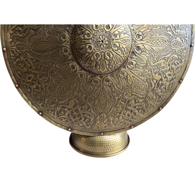 Hand-Forged Brass Armor Set For Sale - Image 9 of 13