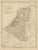Antique Map of Holland and Belgium by Lowry, 1852 For Sale
