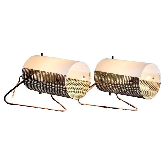 Vintage Italian Table Lamps from Stilux Milano, 1950s, Set of 2 For Sale - Image 13 of 13