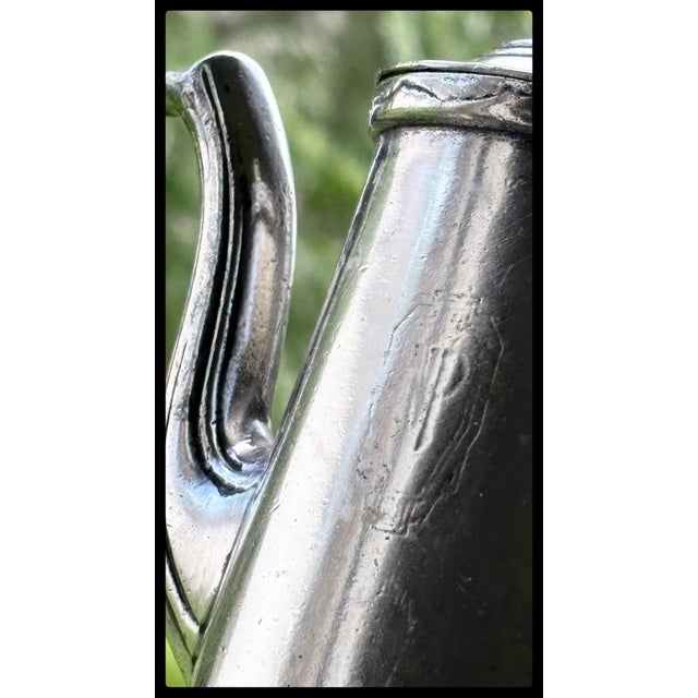 Antique SilverPlate Teapot N. Plaza Hotel Centrepiece For Sale - Image 9 of 11