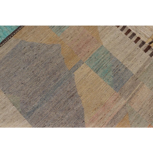 Hand-Knotted Modern Casual Rug by Keivan Woven Arts 10'5 X 13'10 For Sale - Image 12 of 12