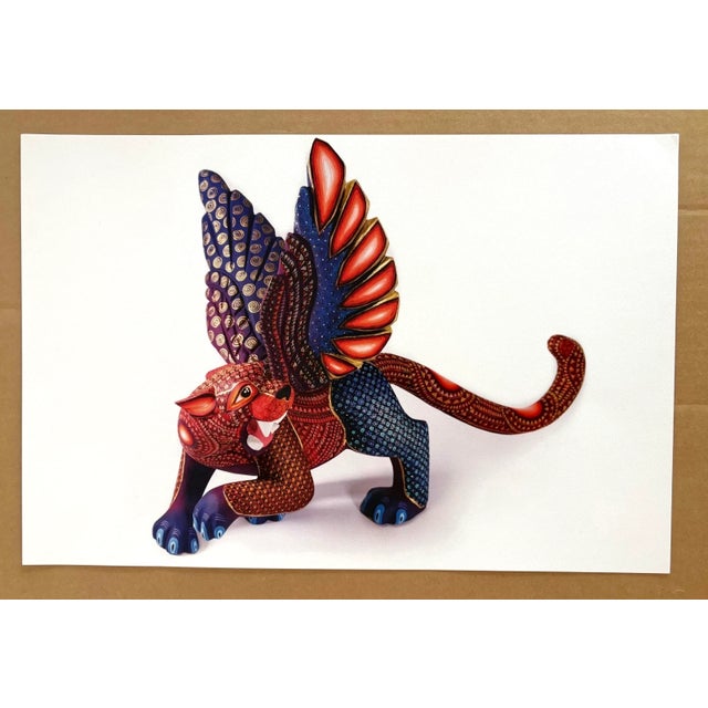 If you can't afford a masterwork of Oaxacan wood carving, you can still enjoy one, with this limited edition print of one...
