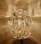 1960s Vintage Glass and Brass Sconces, 1970, Set of 2 For Sale - Image 5 of 18