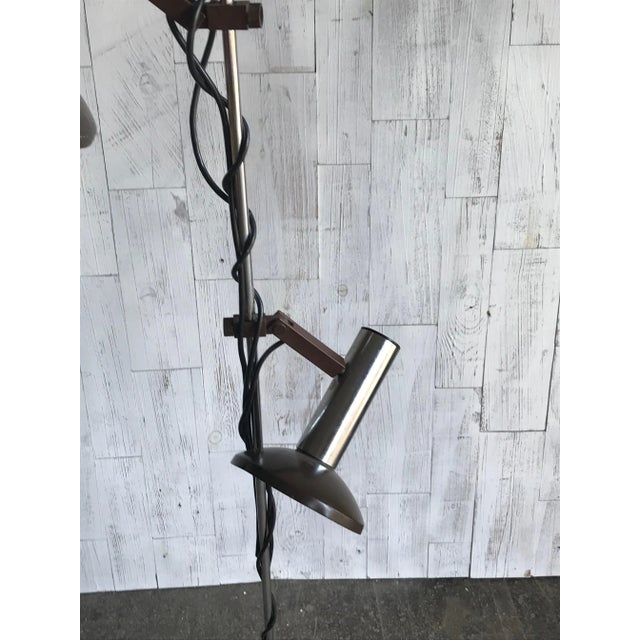 Mid-Century Modern Mid-Century Chrome Plated 2-Light Floor Lamp, 1960s For Sale - Image 3 of 7
