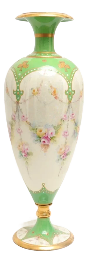 William Guerin & Co. Limoges Porcelain Vase