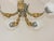 Vintage Art Nouveau Style 5-Light Chandelier, 1950s For Sale - Image 6 of 7