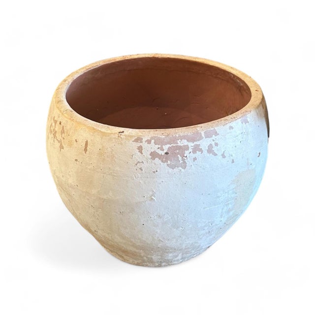 Early 20th Century Large Clay Planter For Sale - Image 4 of 5