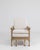 Reclining Lounge Armchair With Pull-Out Footrest In Bouclé Upholstery For Sale - Image 10 of 16