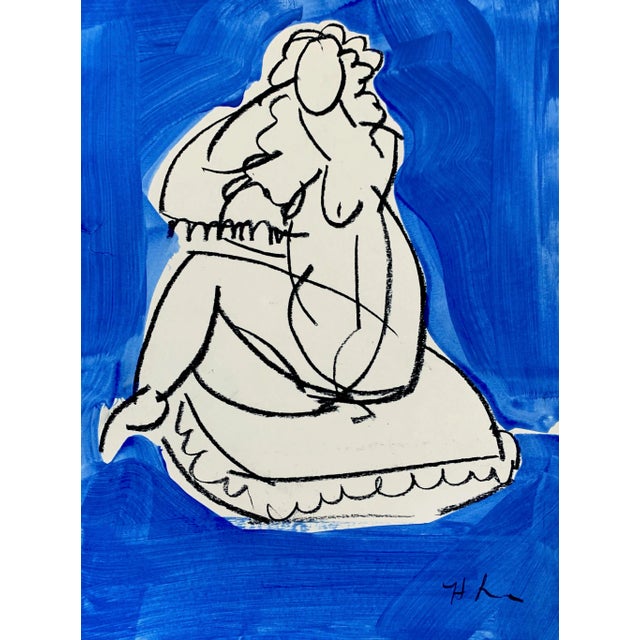 Cody 5 Drawing Figurative Sketch - 11x15 For Sale