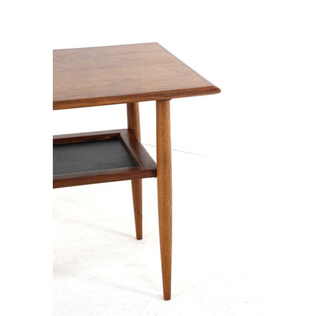 Black Vintage Side Table from R.S. Associates of Montreal, 1960s For Sale - Image 8 of 14