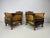 Pair of 1930’s European Leather Lounge For Sale - Image 12 of 12