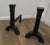 19th Century Iron Fire Dogs, Set of 2 For Sale - Image 4 of 7