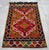 Hand-Woven Braided Small Rug Vintage Wall Decor Area Rug Kilim - 28″ × 46″ For Sale - Image 9 of 11