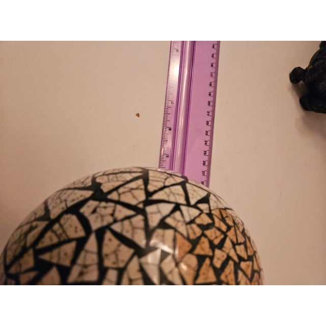 Avoova Ostrich Egg Art With Elephant Decoration For Sale In Miami - Image 6 of 6