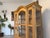 Wood Rustic Farmhouse Display Cabinet For Sale - Image 7 of 17