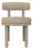 Moca Chair in Famiglia 07 Fabric by Studio Rig for Collector For Sale