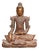 Carved Nepalese Buddha Statue Lotus Meditation Pose Buddhist, 1930s For Sale