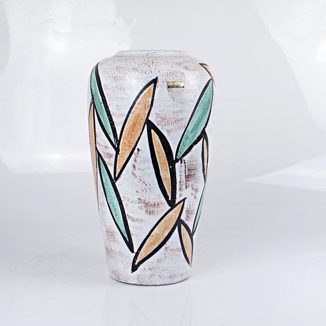 Europ Line Floor Vase by Franz Karl for Scheurich, 1960s For Sale - Image 9 of 11