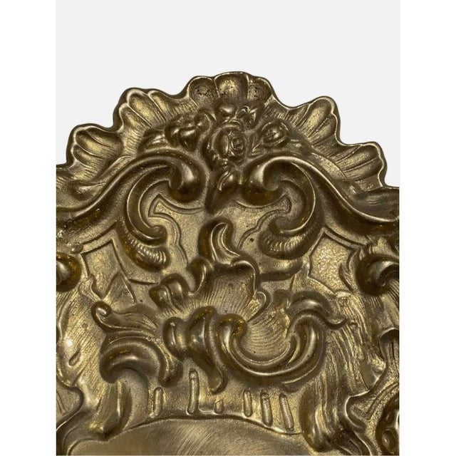 Classic Elegance Vintage Ottone Garantito Verniciato a Fuoco Candle Sconce| Wall For Sale - Image 4 of 4
