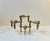 1960s Vintage Modular Candleholders in Brass by Frits Nagel for BMF, 1960s, Set of 4 For Sale - Image 5 of 10